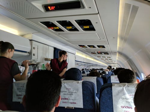 Interior MD83 Andes