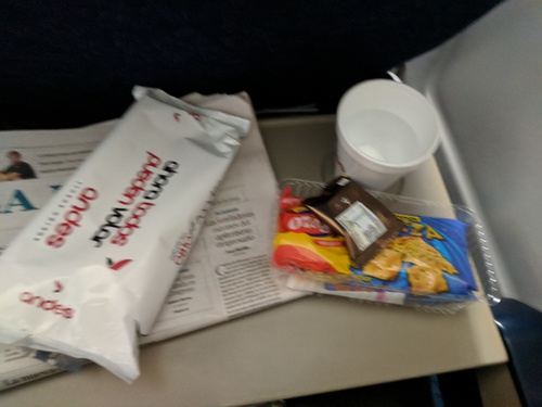 Servicio a bordo Andes Lineas Aéreas